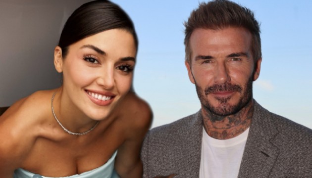 Hande Erçel ve David Beckham aynı projede!